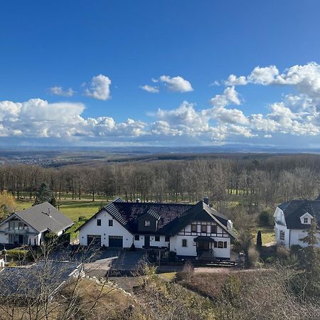 Wundervolle Aussicht In Bester Lage Auf "Wolke7" Stromberg (Hunsrueck) Exterior foto